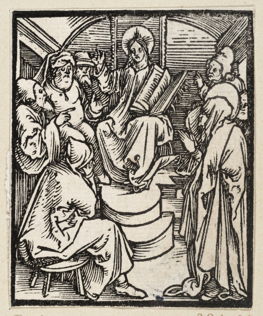 Christus unter den Gelehrten (43 religiöse Themen) von Albrecht Dürer