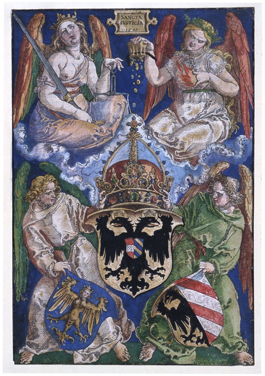 Wappen des Deutschen Reiches und der Stadt Nürnberg von Albrecht Dürer