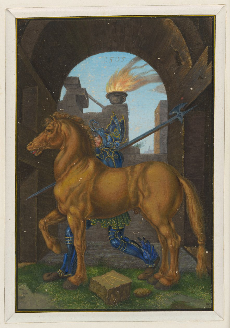 Das kleine Pferd von Albrecht Dürer