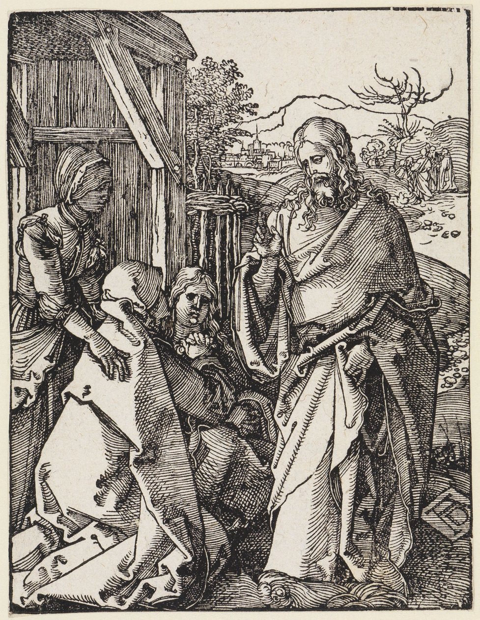 Der Abschied Christi von seiner Mutter von Albrecht Dürer