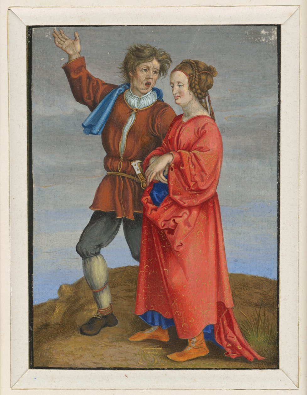 Der Bauer und seine Frau von Albrecht Dürer