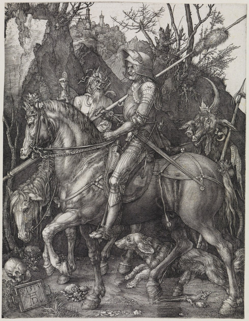 Der Reiter (Ritter, Tod und Teufel) von Albrecht Dürer