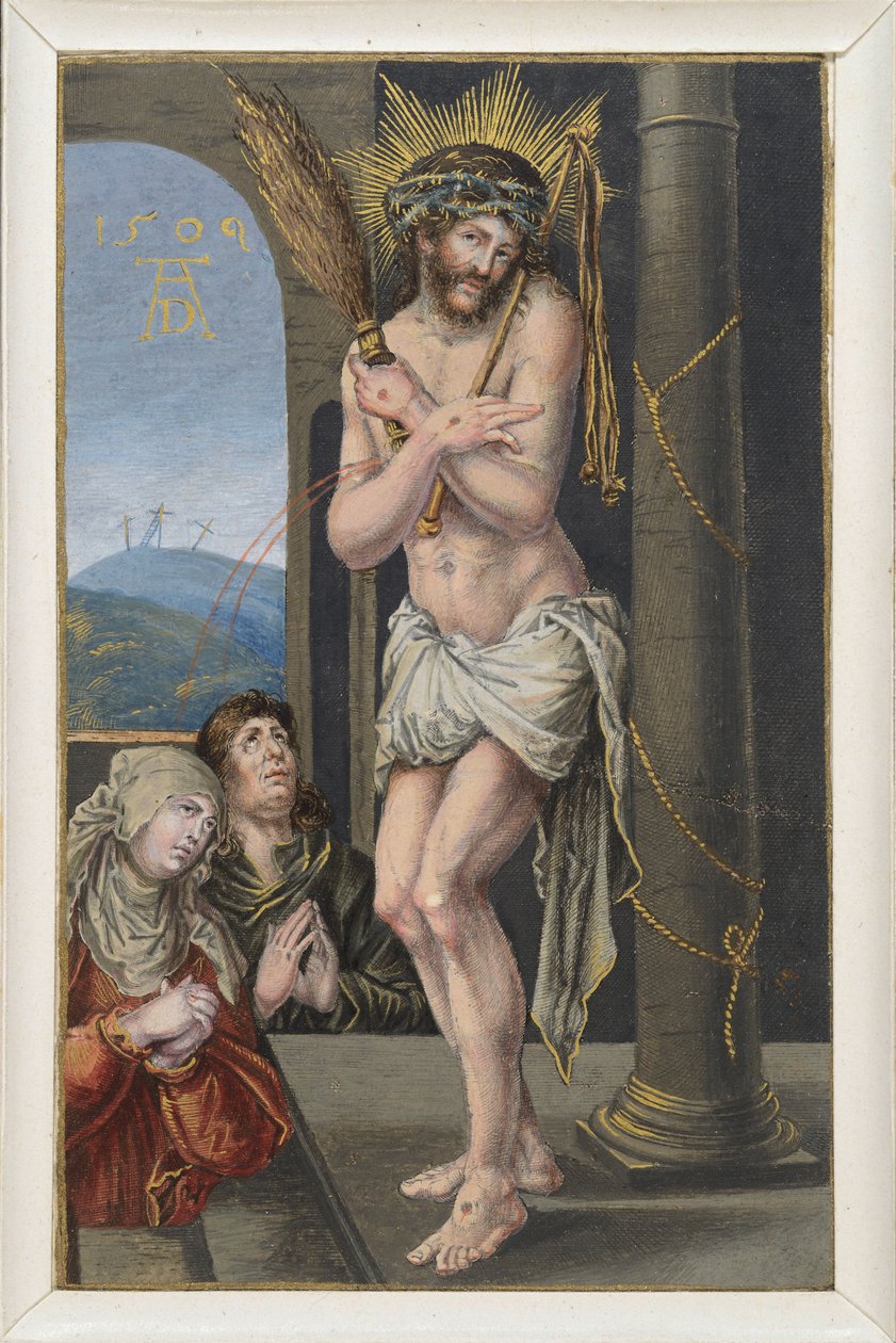 Der Schmerzensmann an der Geißelsäule von Albrecht Dürer