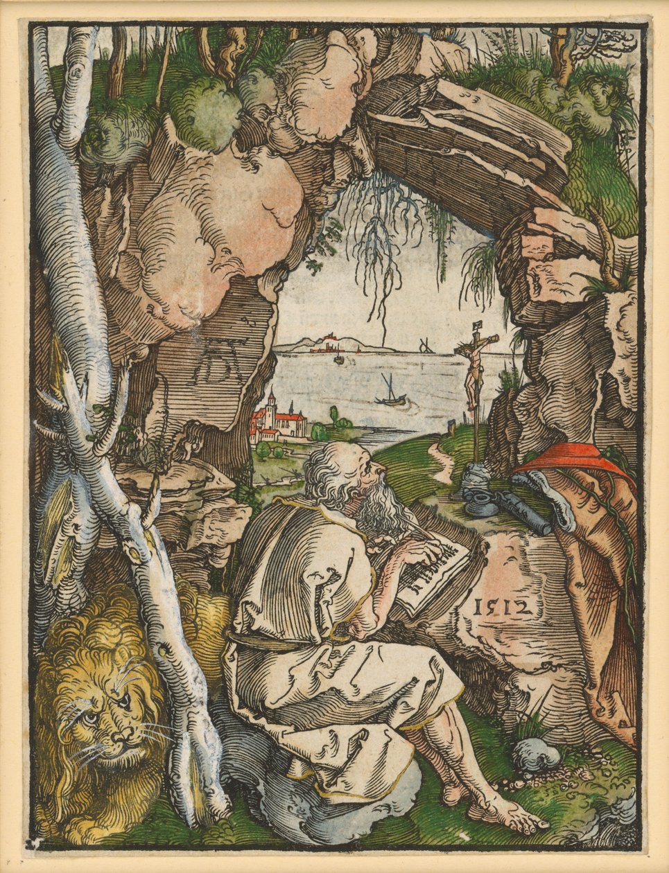 Der heilige Hieronymus in der Felsgrotte von Albrecht Dürer