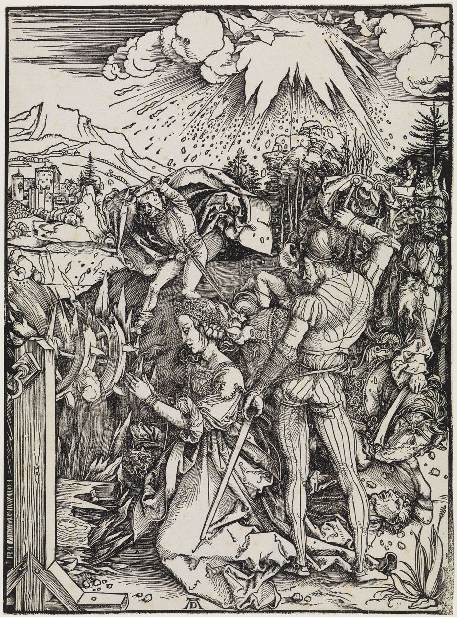 Die Enthauptung der hl. Katharina von Albrecht Dürer