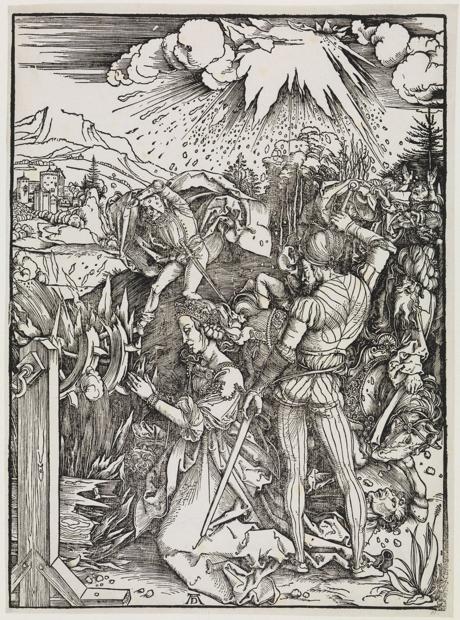 Die Enthauptung der Heiligen Katharina von Albrecht Dürer