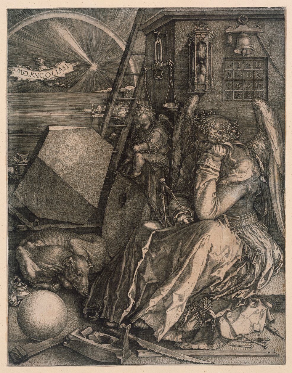 Die Melancholie von Albrecht Dürer
