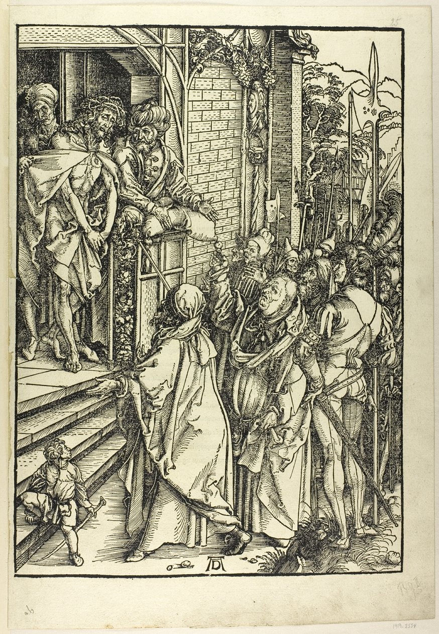 Ecce Homo - Die Darstellung Christi, aus Die Große Passion von Albrecht Dürer