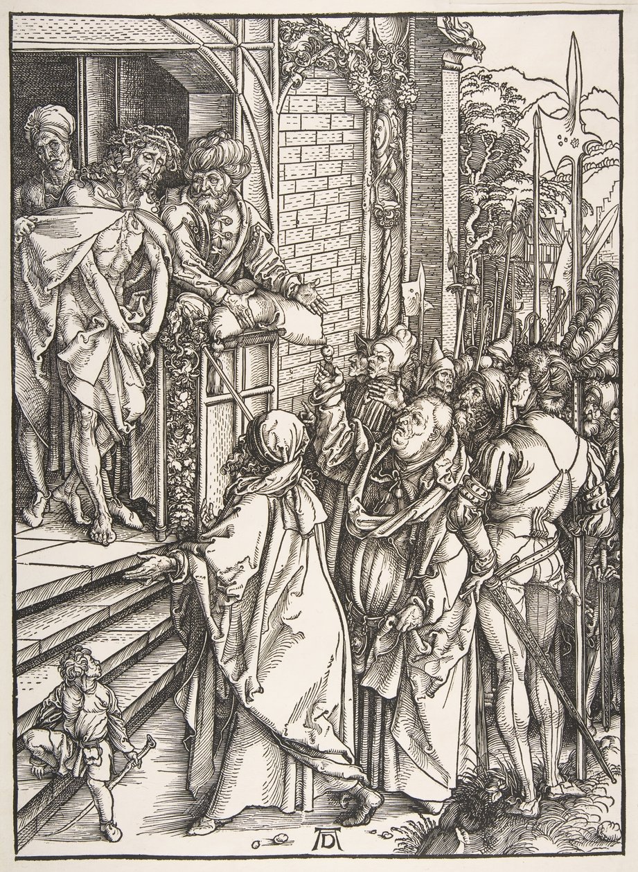 Ecce Homo, aus der Serie Die Große Passion, ca. 1498-99 von Albrecht Dürer