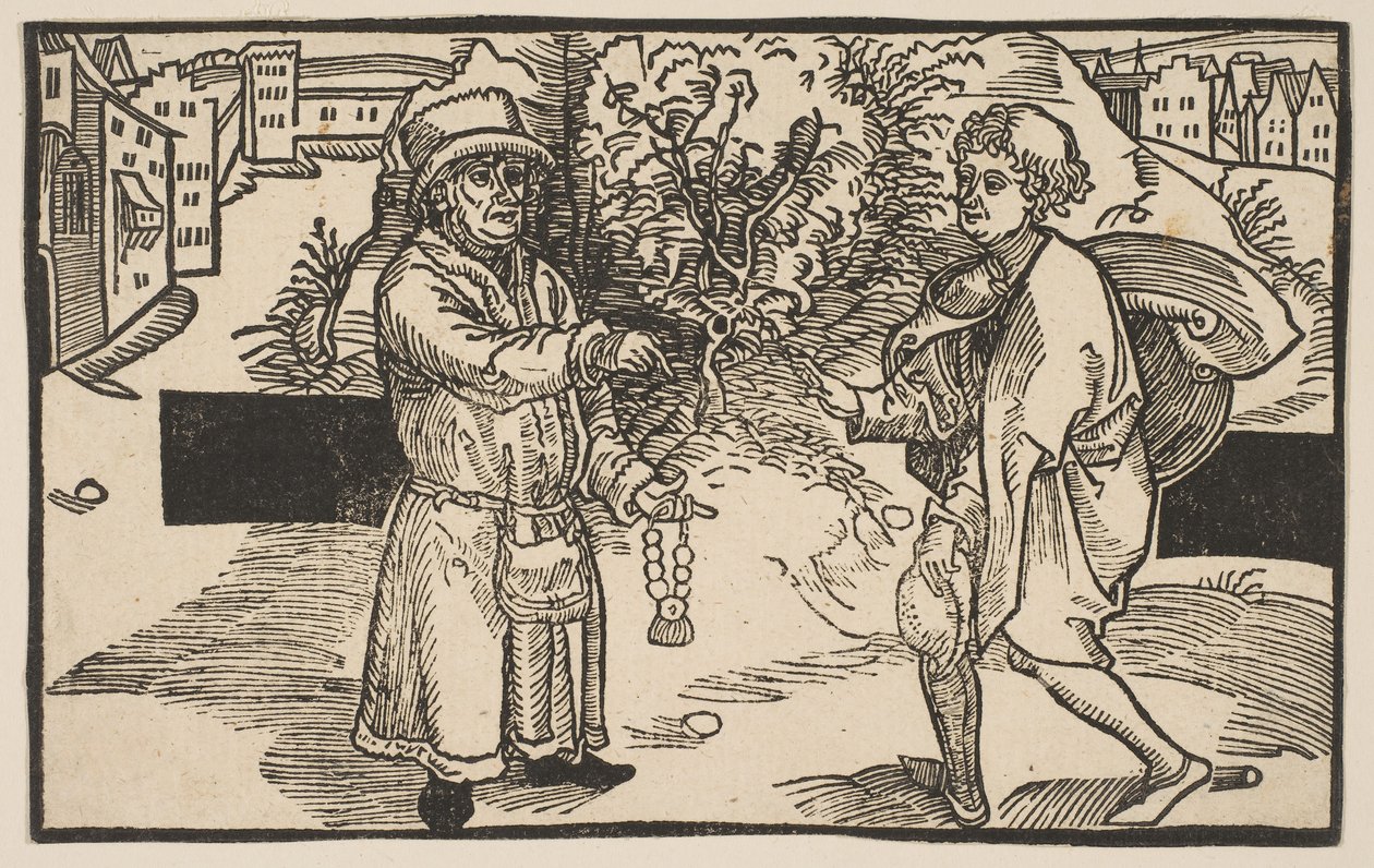 Eunuchen, aus Die Komödie des Terenz, Nachdruck aus dem 19. Jahrhundert von Albrecht Dürer