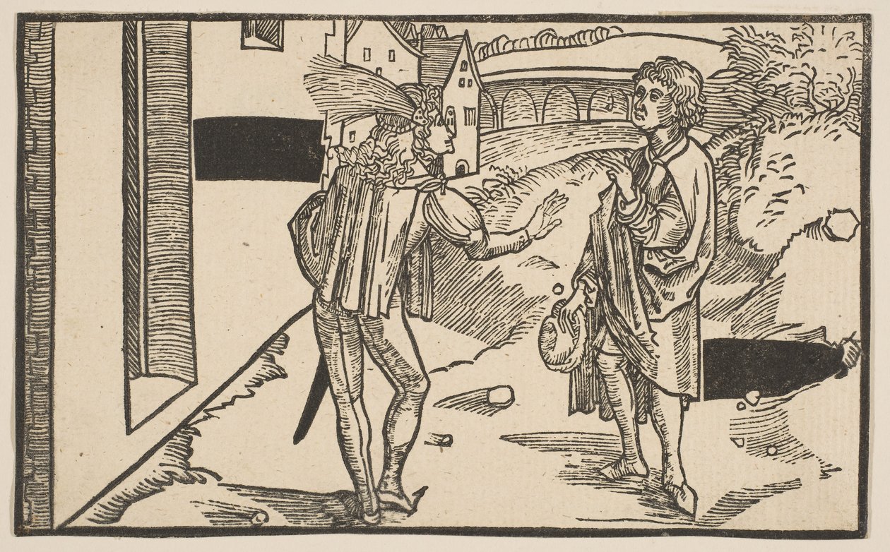 Eunuchus, aus Die Komödie des Terenz, Nachdruck 19. Jahrhundert von Albrecht Dürer