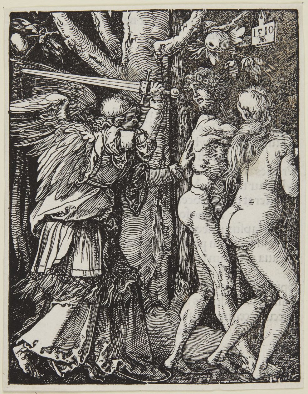 Vertreibung aus dem Paradies von Albrecht Dürer