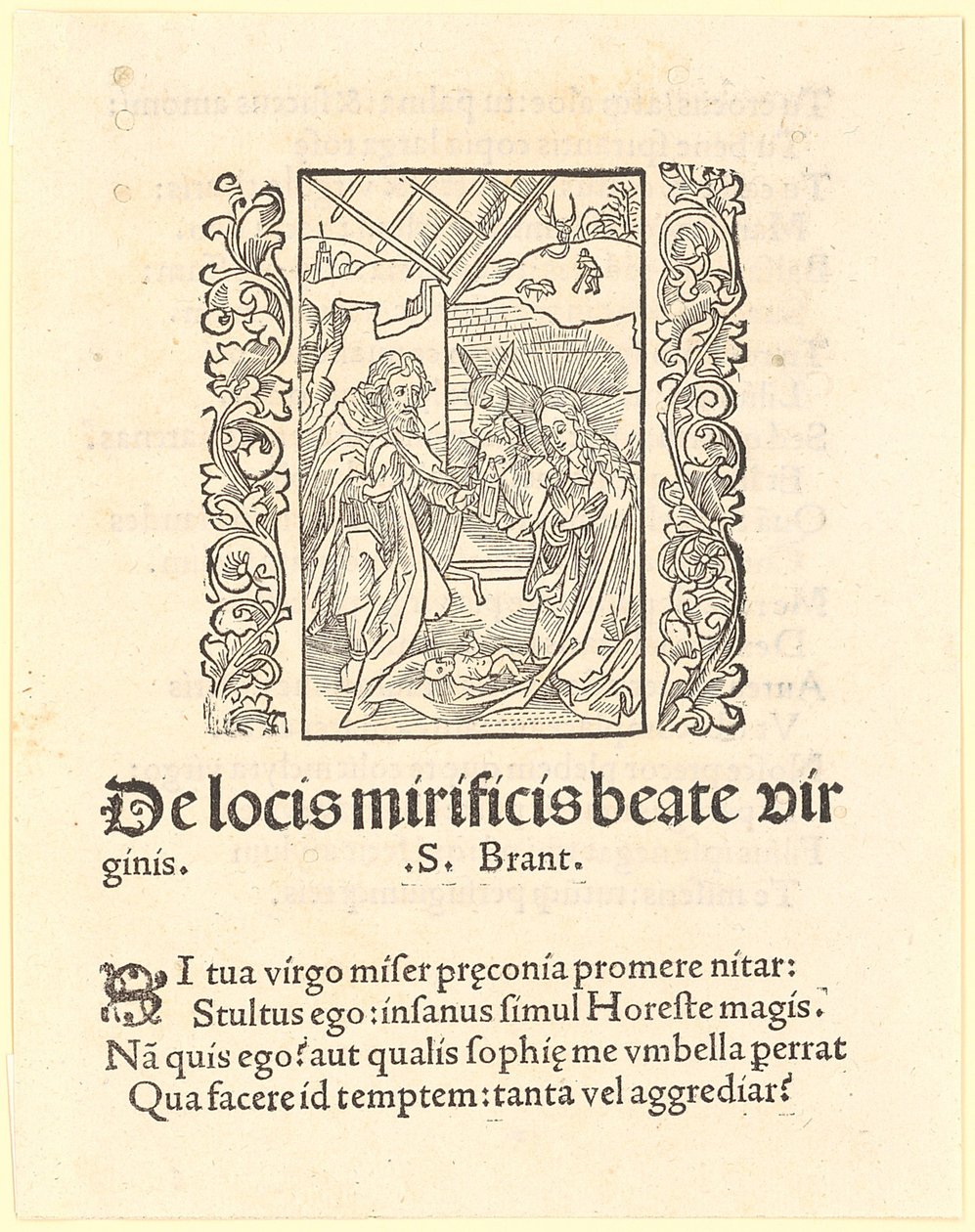 Geburt Christi von Albrecht Dürer