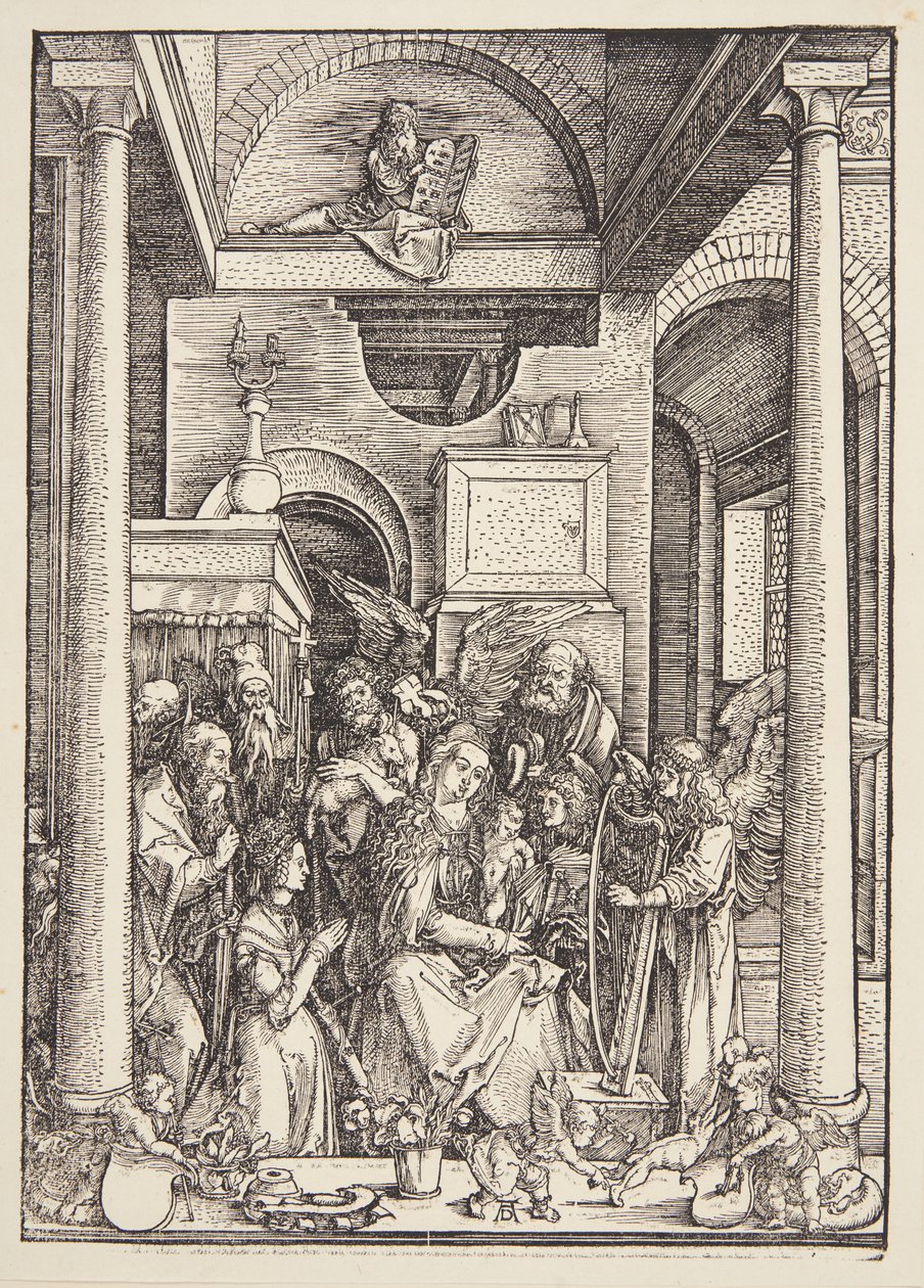 Verherrlichung der Jungfrau von Albrecht Dürer