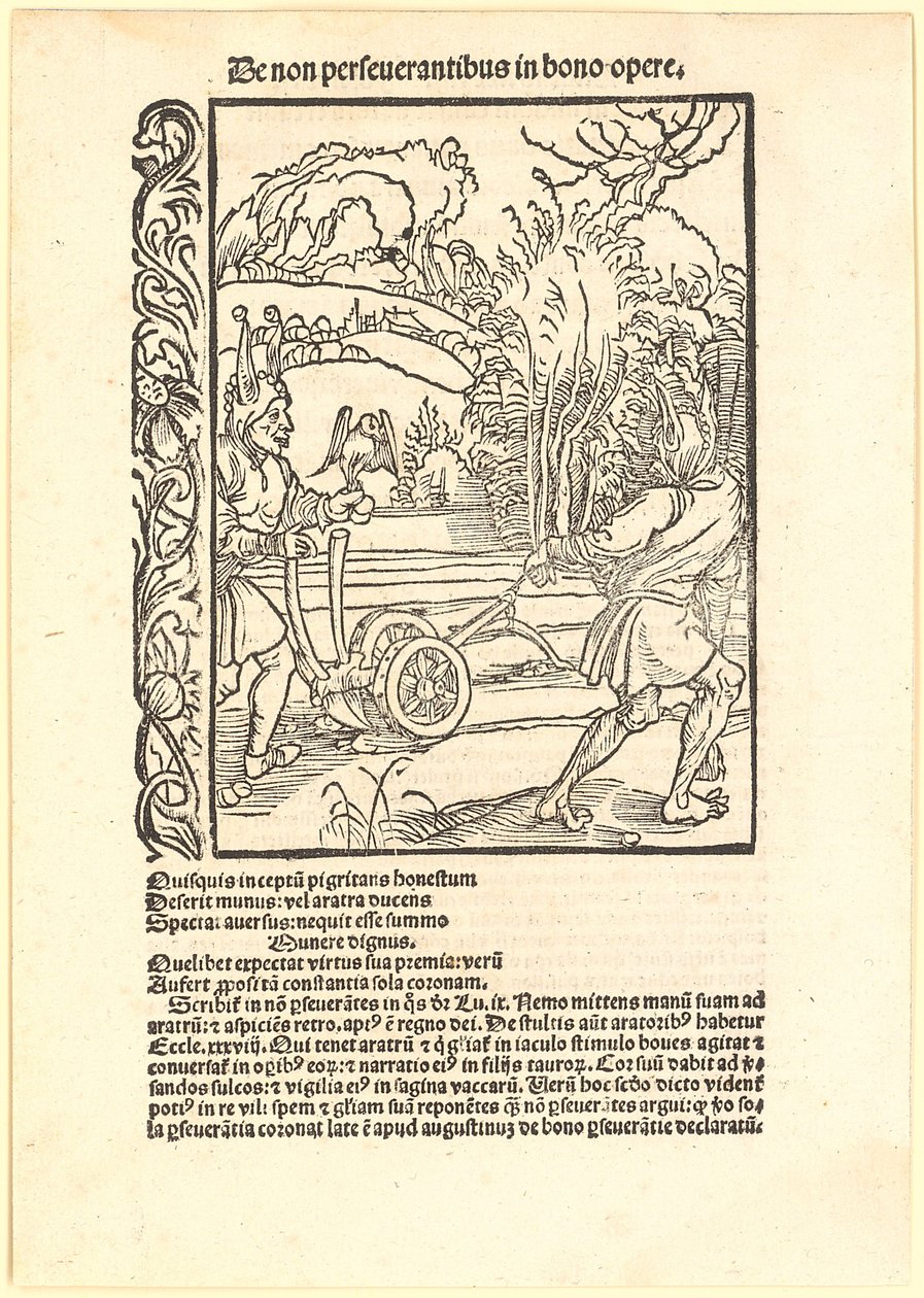 Guten Rat verschmähen von Albrecht Dürer