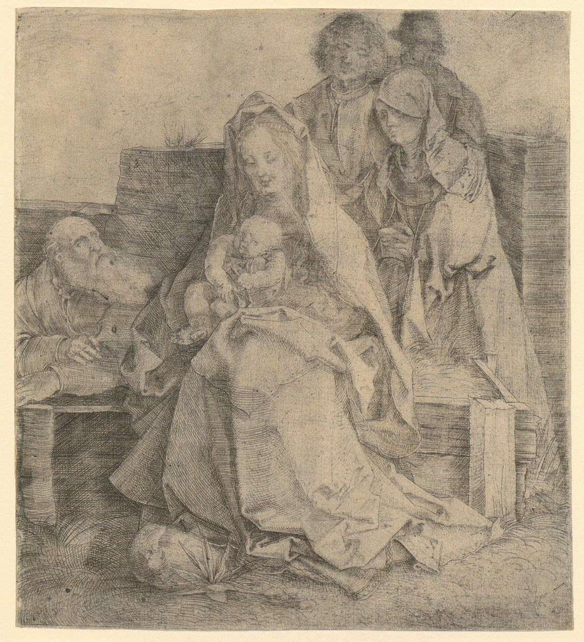 Heilige Familie, sechsfigurig von Albrecht Dürer