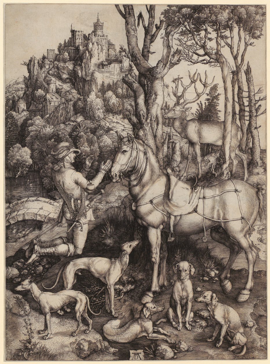 Heiliger Eustachius von Albrecht Dürer