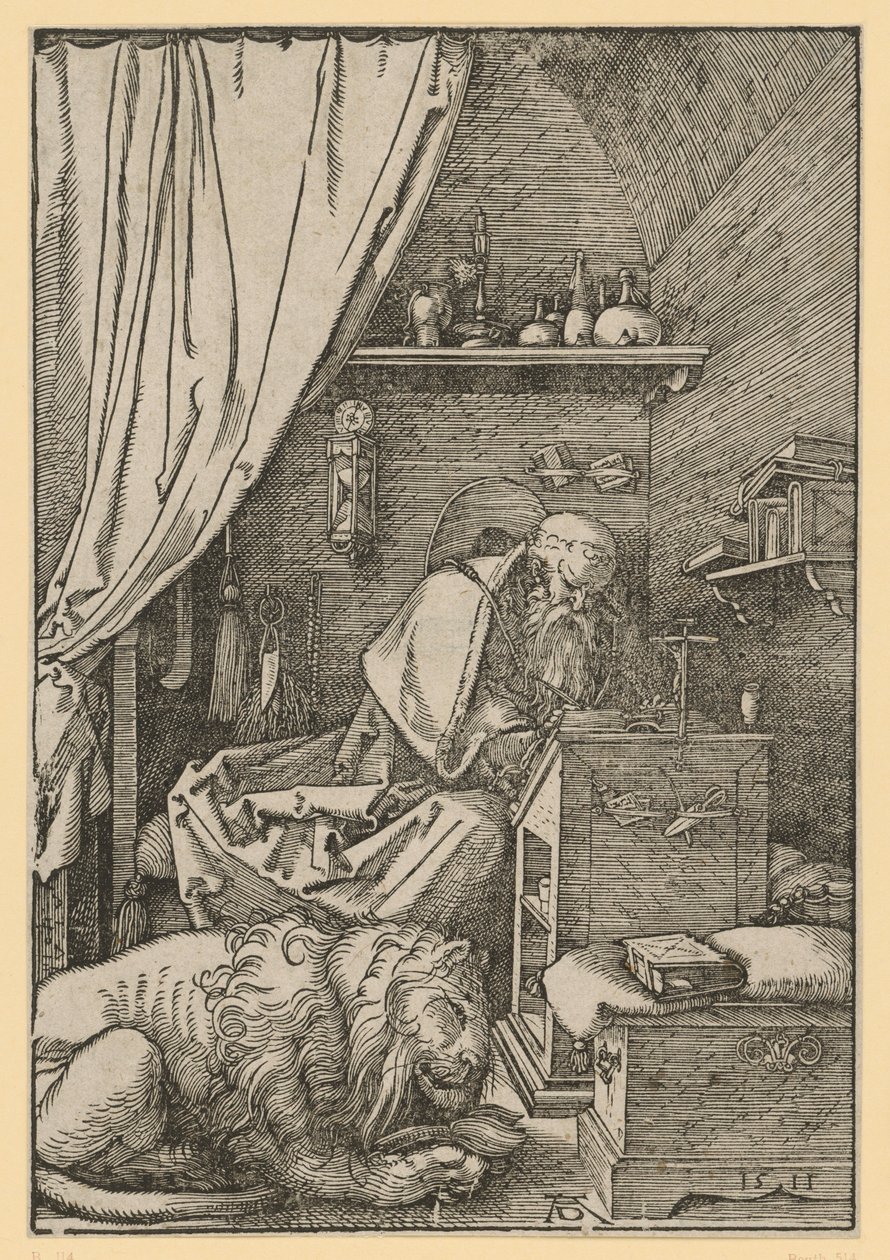 Heiliger Hieronymus in seiner Zelle von Albrecht Dürer