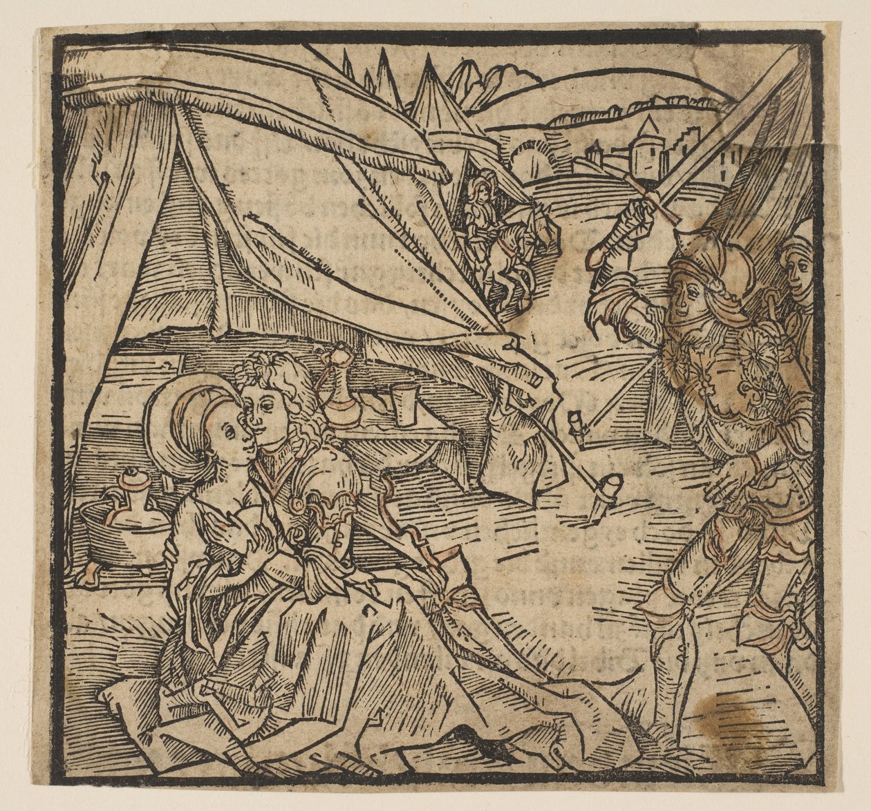 Illustration aus "Der Ritter von Turn" von Albrecht Dürer