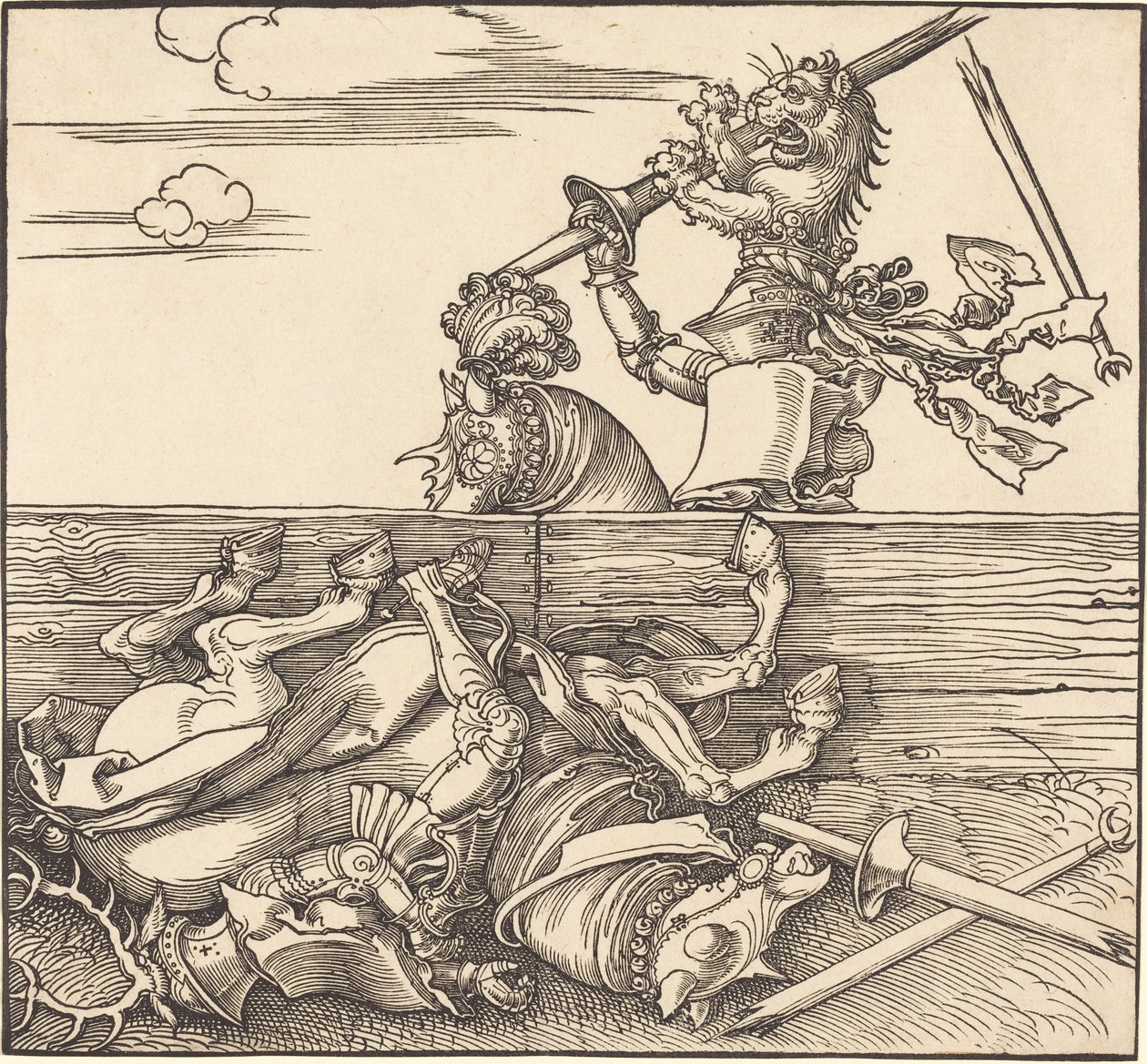 Italienisches Turnier von Albrecht Dürer