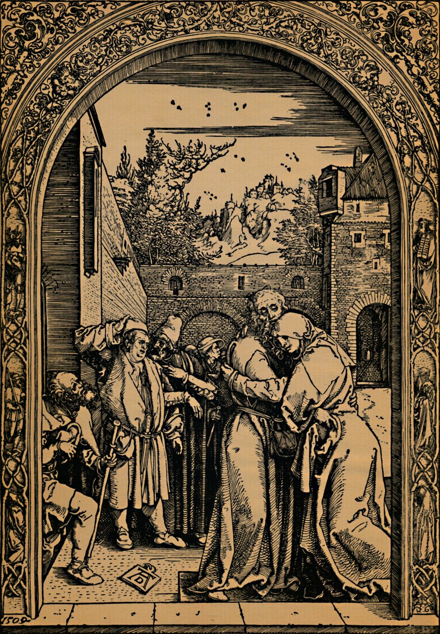 Joachim und Anna, 1504 von Albrecht Dürer