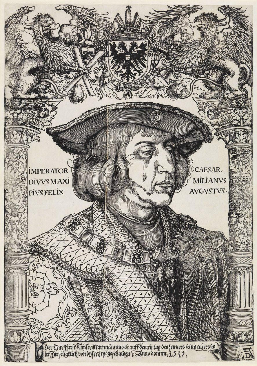 Kaiser Maximilian I. von Albrecht Dürer