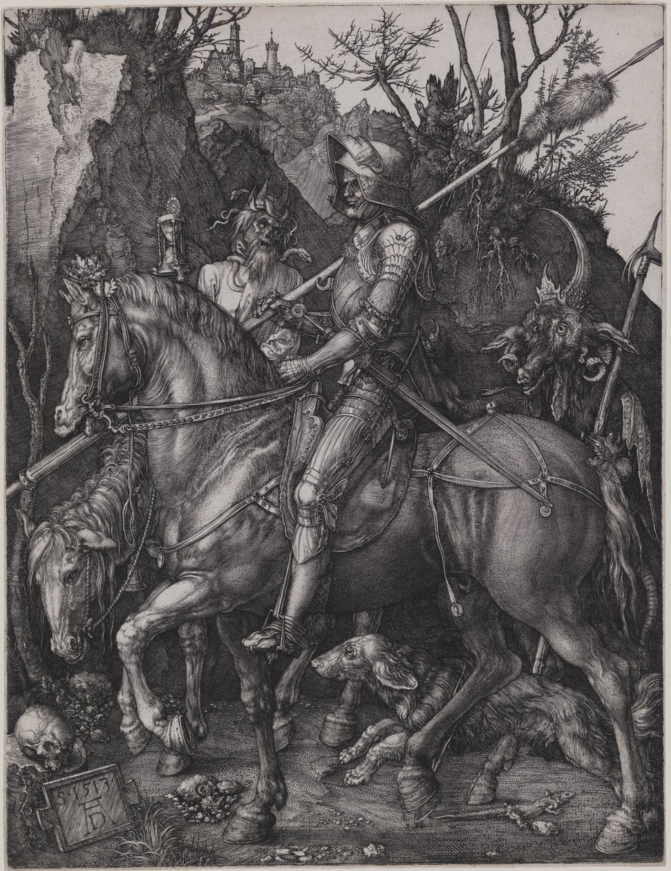 Ritter, Tod und Teufel von Albrecht Dürer