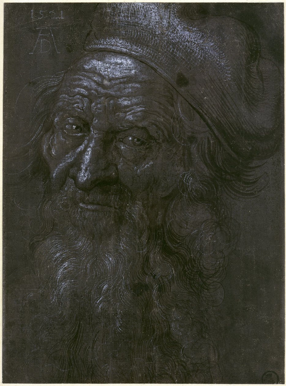 Kopf eines 93-jährigen Alten von Albrecht Dürer