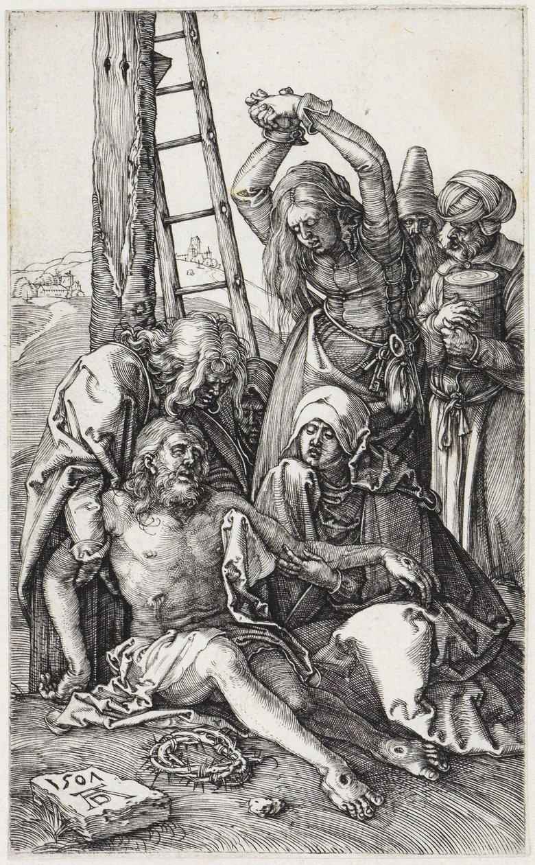 Kreuzabnahme und Beweinung Christi von Albrecht Dürer