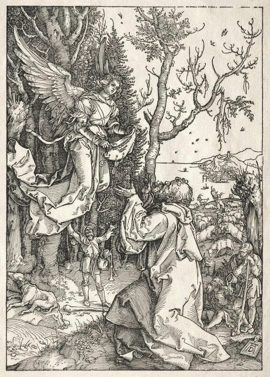Leben der Jungfrau: Joachim und der Engel von Albrecht Dürer