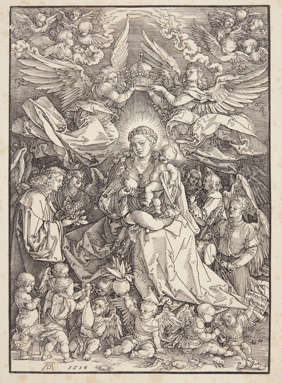 Madonna Königin der Engel von Albrecht Dürer
