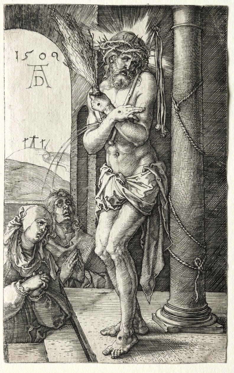 Der Schmerzensmann an der Säule von Albrecht Dürer