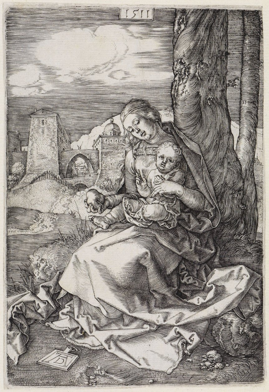 Maria mit der Birne von Albrecht Dürer