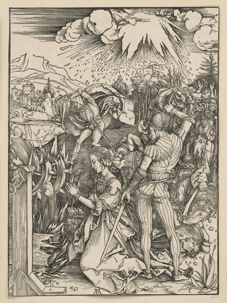 Martyrium der heiligen Katharina von Albrecht Dürer
