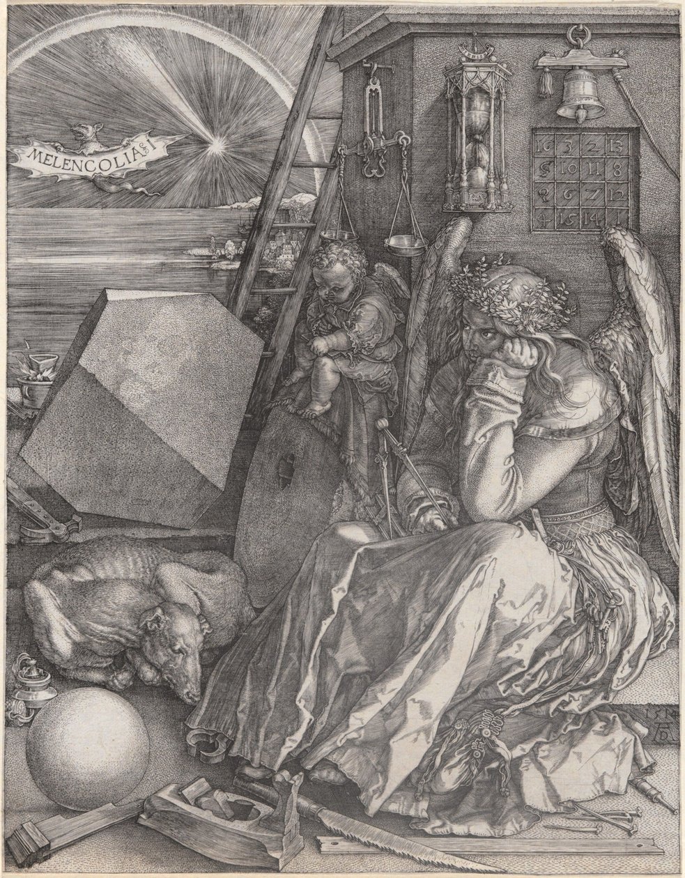 Melencolia I von Albrecht Dürer