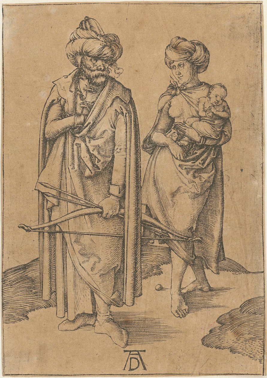 Orientale und seine Frau von Albrecht Dürer