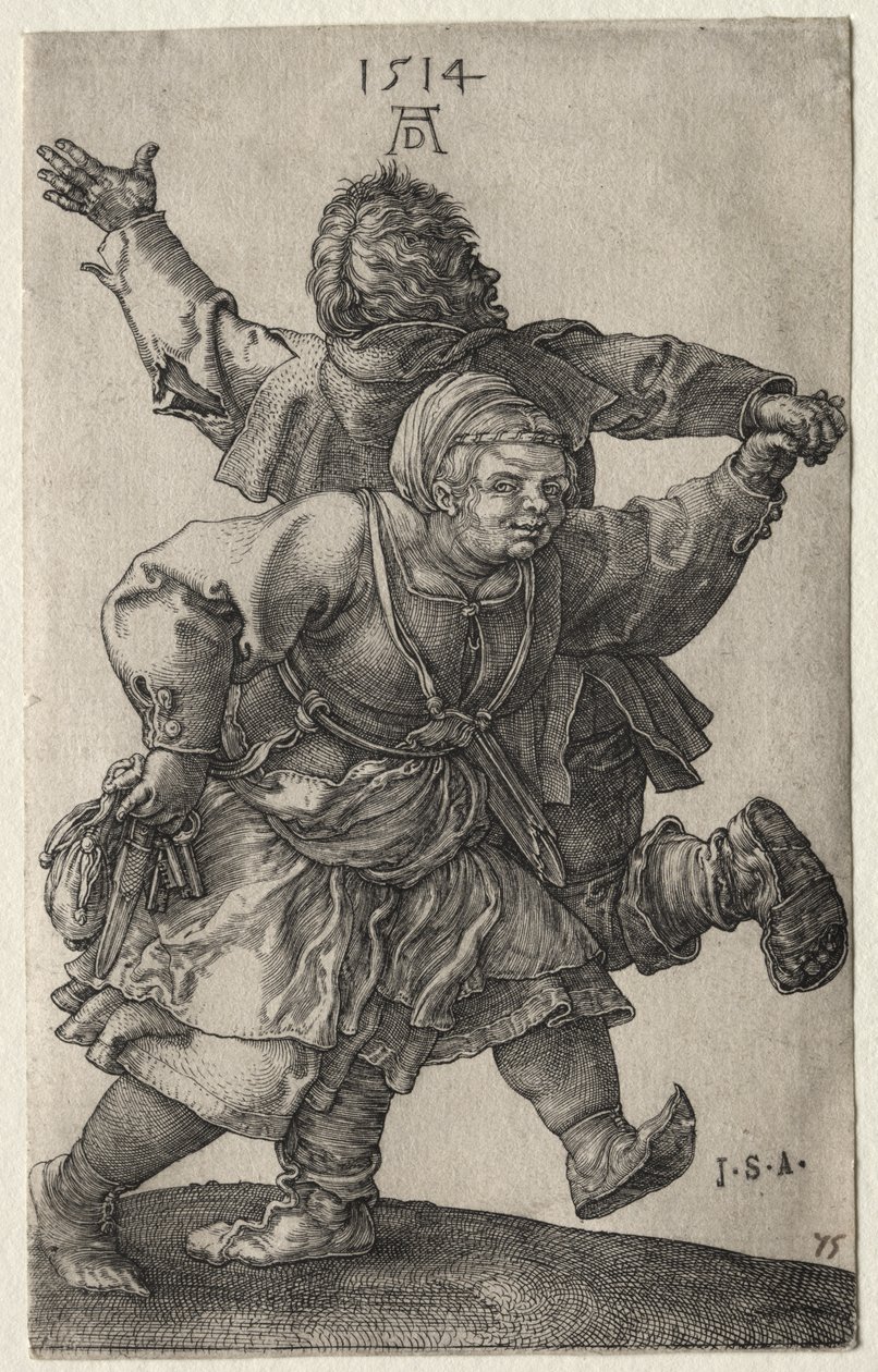 Bauerntanzpaar von Albrecht Dürer