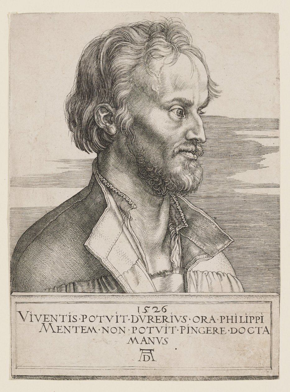 Philipp Melanchthon von Albrecht Dürer