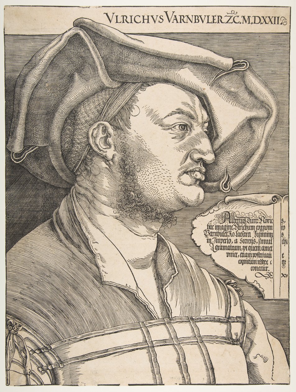 Porträt von Ulrich Varnbuler von Albrecht Dürer