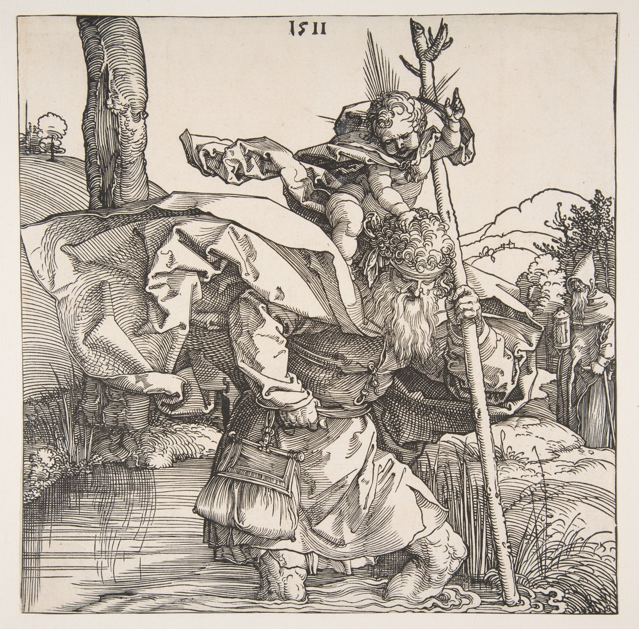Heiliger Christophorus von Albrecht Dürer