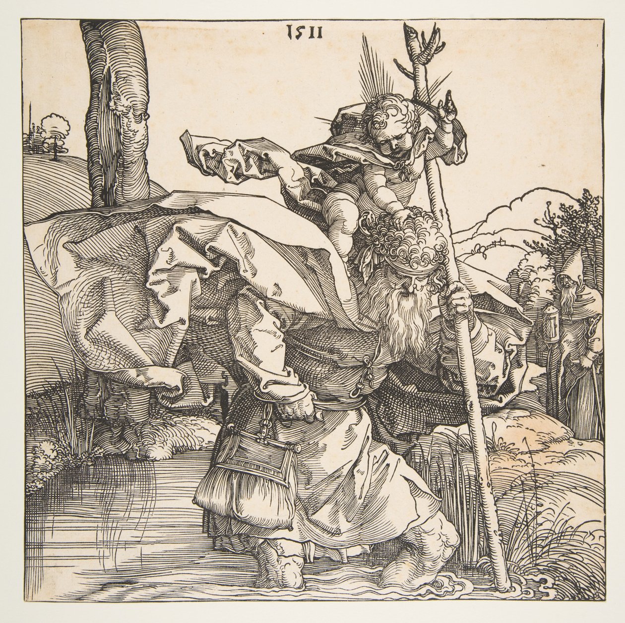 Heiliger Christophorus von Albrecht Dürer