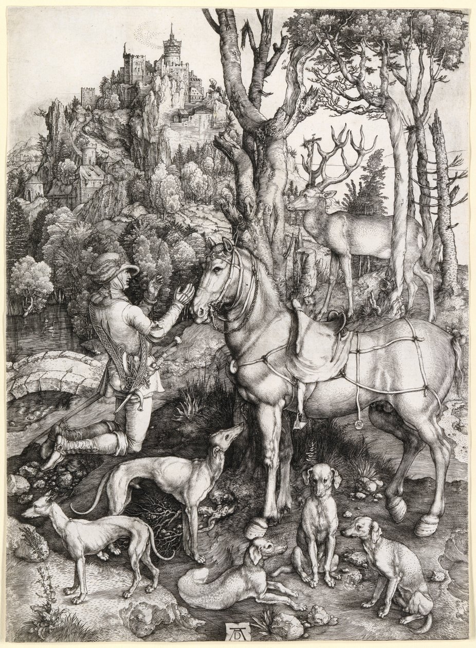 Heiliger Eustachius von Albrecht Dürer