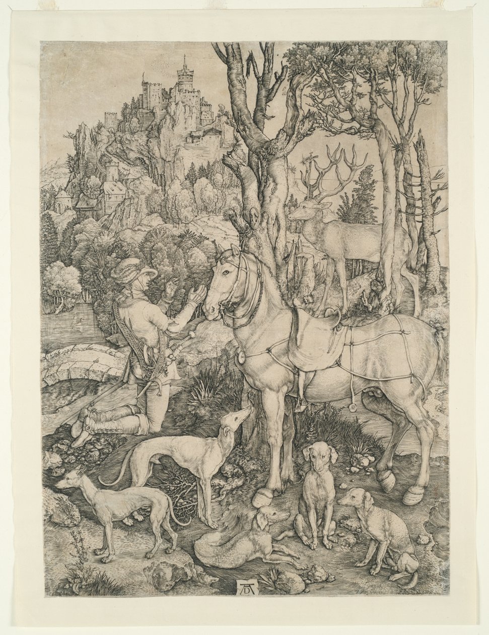 Der heilige Eustachius von Albrecht Dürer
