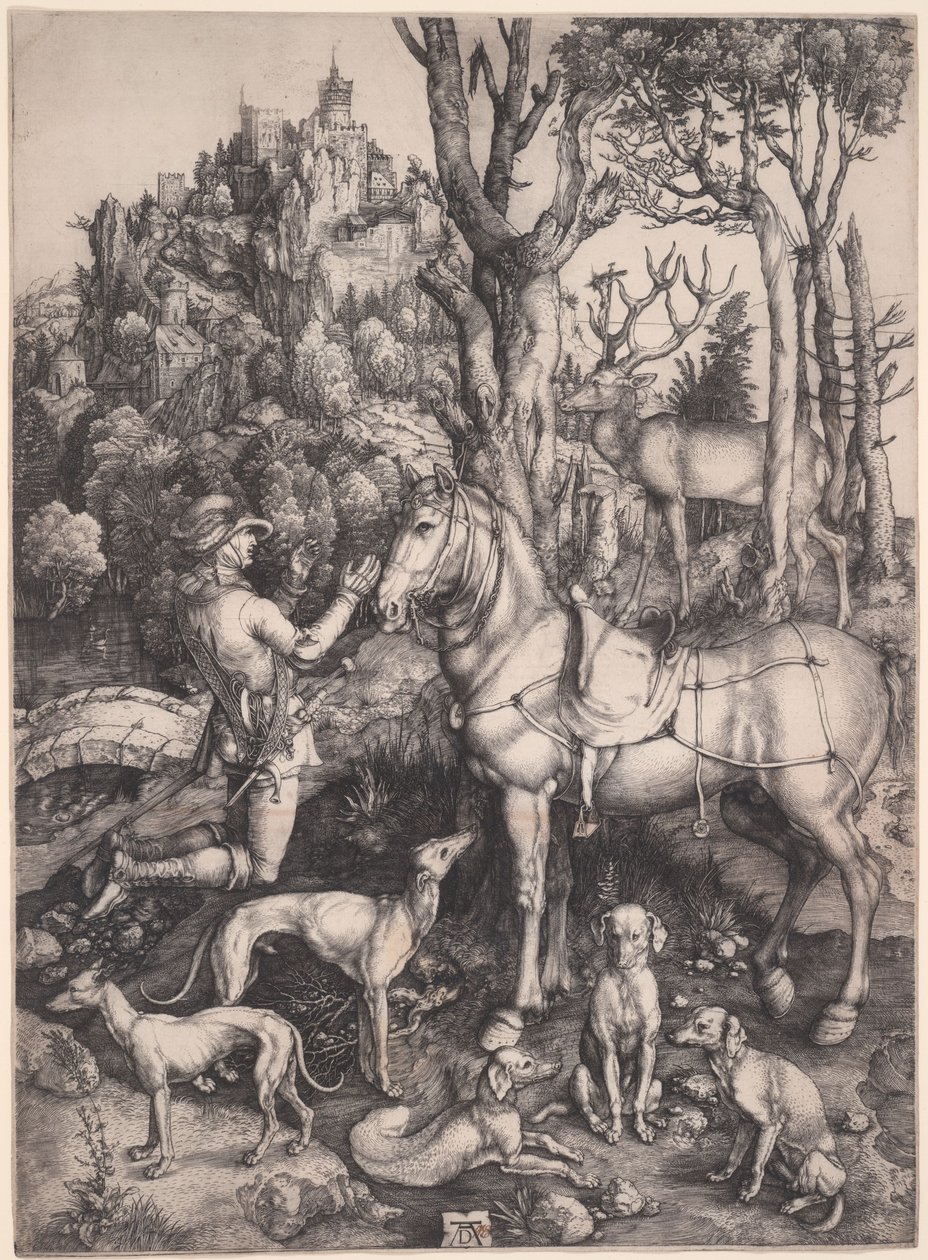 Heiliger Eustachius von Albrecht Dürer