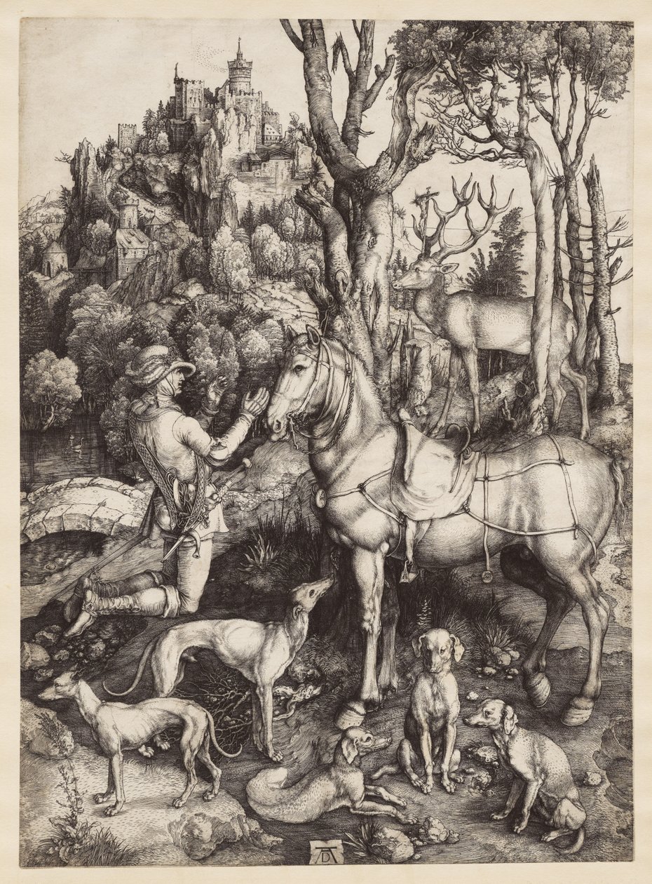 Heiliger Eustachius von Albrecht Dürer