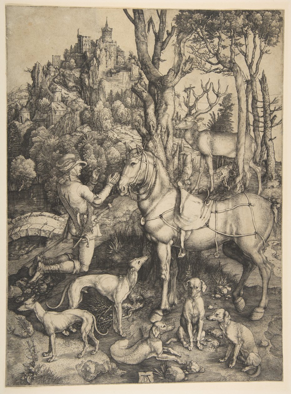 Heiliger Eustachius von Albrecht Dürer