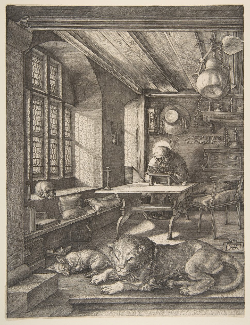 Heiliger Hieronymus in seinem Studierzimmer, 1514 von Albrecht Dürer