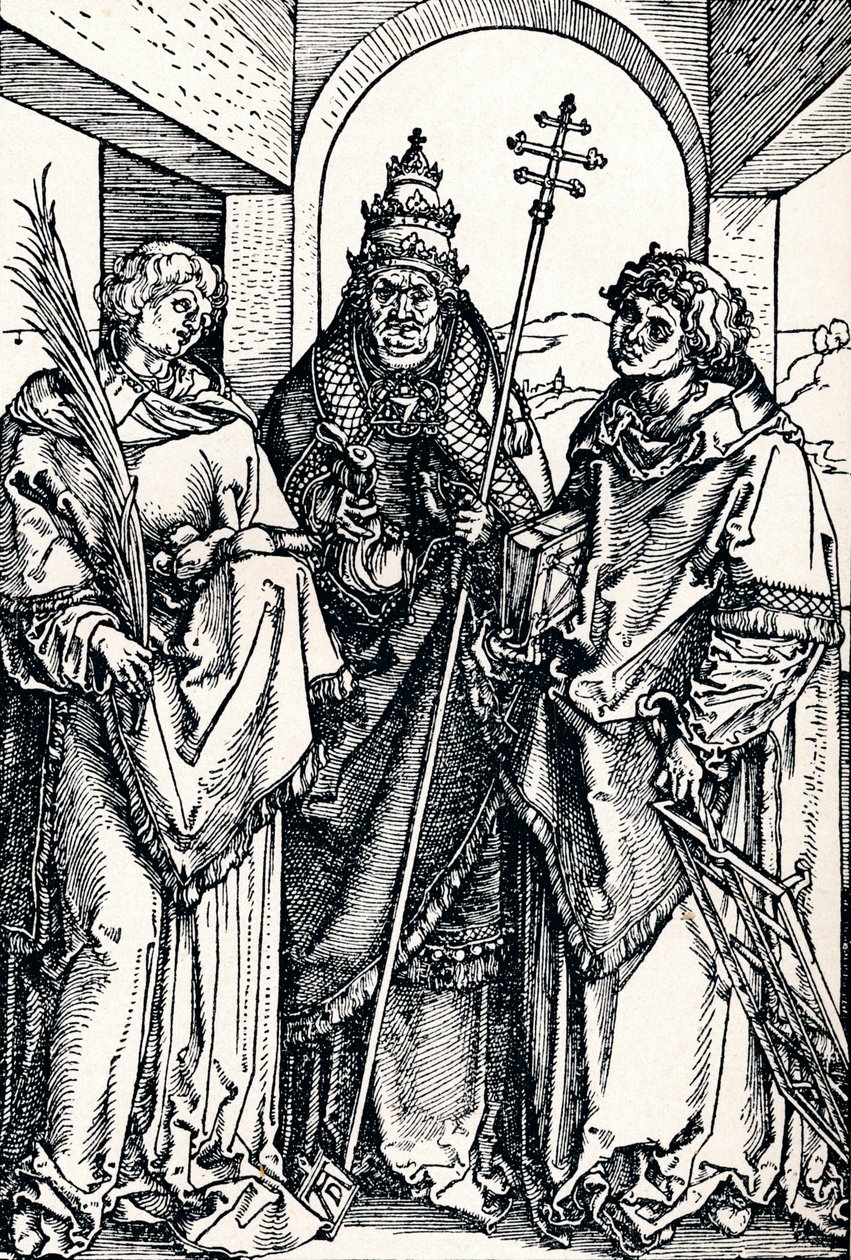 Heilige Stephanus, Sixtus und Laurentius, 1508 von Albrecht Dürer