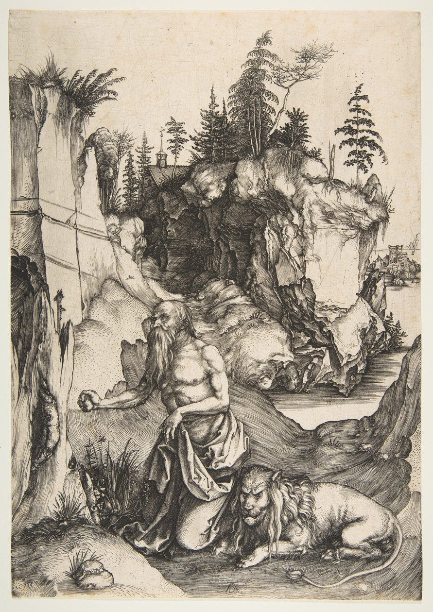 St. Hieronymus in Buße von Albrecht Dürer
