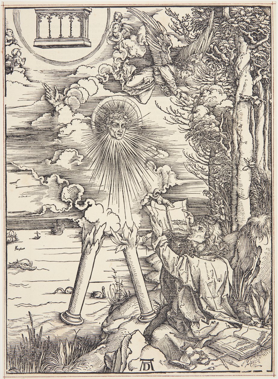 Der heilige Johannes verschlingt das Buch von Albrecht Dürer